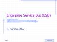 Enterprise Service Bus (ESB) PowerPoint PPT Presentation
