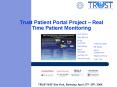 Trust Patient Portal Project Real Time Patient Monitoring PowerPoint PPT Presentation
