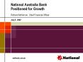 National Australia Bank Positioned for Growth PowerPoint PPT Presentation