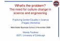 What's the problem? The need for culture change in science and engineering PowerPoint PPT Presentation