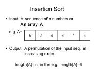 Insertion Sort