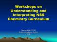 Workshops on Understanding and Interpreting NSS Chemistry Curriculum PowerPoint PPT Presentation
