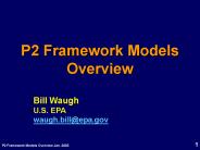 P2 Framework Models Overview