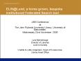 ELINLund, a home grown, bespoke institutional Federated Search tool PowerPoint PPT Presentation