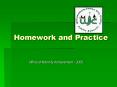 Homework and Practice PowerPoint PPT Presentation
