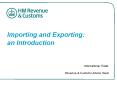 Import Export Seminar PowerPoint PPT Presentation