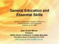 General Education and Essential Skills PowerPoint PPT Presentation