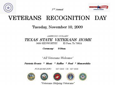 Veterans Helping Veterans