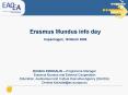 Erasmus Mundus info day PowerPoint PPT Presentation