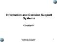 Information and Decision Support Systems PowerPoint PPT Presentation