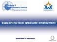 Supporting local graduate employment PowerPoint PPT Presentation