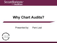 Why Chart Audits?