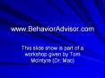 www.BehaviorAdvisor.com PowerPoint PPT Presentation