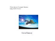 Observations of compact binaries
