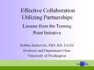 Effective Collaboration Utilizing Partnerships: