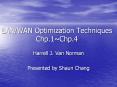 LAN/WAN Optimization Techniques Chp.1~Chp.4 PowerPoint PPT Presentation