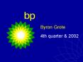 Byron Grote 4th quarter PowerPoint PPT Presentation