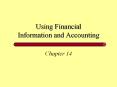Using Financial Information and Accounting PowerPoint PPT Presentation