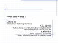 Fields and Waves I PowerPoint PPT Presentation