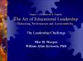 Ch 1 The Leadership Challenge, Fenwick English PowerPoint PPT Presentation