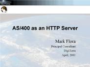 AS/400 as an HTTP Server