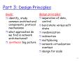 Part 3: Design Principles PowerPoint PPT Presentation