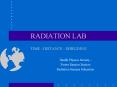 RADIATION LAB TIME - DISTANCE - SHIELDING PowerPoint PPT Presentation