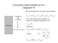 Convective mass transfer of A in  PowerPoint PPT Presentation