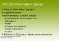 MU120 Information Design PowerPoint PPT Presentation