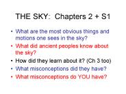 THE SKY: Chapters 2   S1