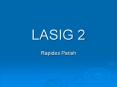 LASIG 2 PowerPoint PPT Presentation