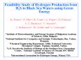 Feasibility Study of Hydrogen Production from H2S in Black Sea Waters using Green Energy PowerPoint PPT Presentation