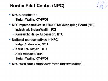Nordic Pilot Centre NPC