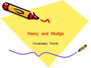 Henry and Mudge