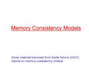 Memory Consistency Models