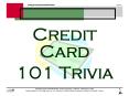 Credit Card PowerPoint PPT Presentation