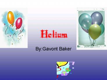Helium