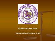 William Kritsonis, School Law, Ch 6 Freedom of Expression