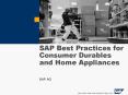 SAP Best Practices for Consumer Durables and Home Appliances PowerPoint PPT Presentation