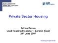Private Sector Housing   Adrian Brown  Lead Housing Inspector  PowerPoint PPT Presentation