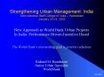 Strengthening Urban Management: India Administrative Staff College of India  PowerPoint PPT Presentation