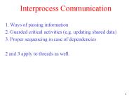 Interprocess Communication
