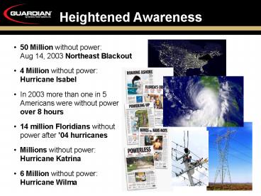 50 Million without power: Aug 14, 2003 Northeast Blackout