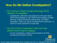 How Do We Define Constipation PowerPoint PPT Presentation