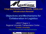 Integrated Solutions for Mobility, Safety and Infrastructure Renewal