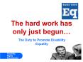 The hard work has only just begun PowerPoint PPT Presentation