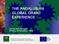 THE%20ANDALUSIAN%20GLOBAL%20GRANT%20EXPERIENCE PowerPoint PPT Presentation