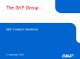 The SKF Group PowerPoint PPT Presentation