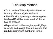 The Map Method