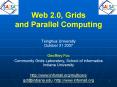 Web 2.0, Grids and Parallel Computing PowerPoint PPT Presentation